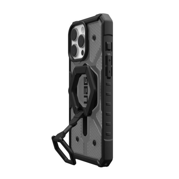 UAG Pathfinder Clear Magsafe Ash/Black Stand-iPhone 16 Pro Max (1144651BV02) - Image 5