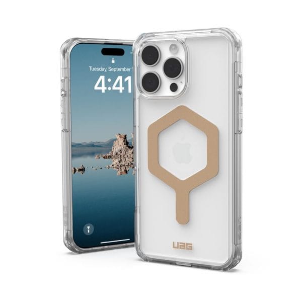 UAG Plyo Magsafe Ice/Gold-iPhone 16 Pro Max (114481114381) - Image 14