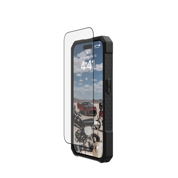 UAG Glass Shield Plus Clear-iPhone 15 Pro (144353110040) - Image 4