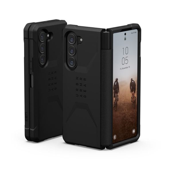 UAG Civilian Black-Samsung Galaxy Z Fold5 (214358114040) - Image 12