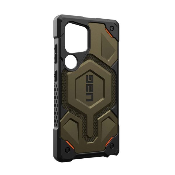 UAG Monarch Pro Kevlar with Magnet Element Green-Samsung Galaxy S24 Ultra (21441611397B) - Image 3