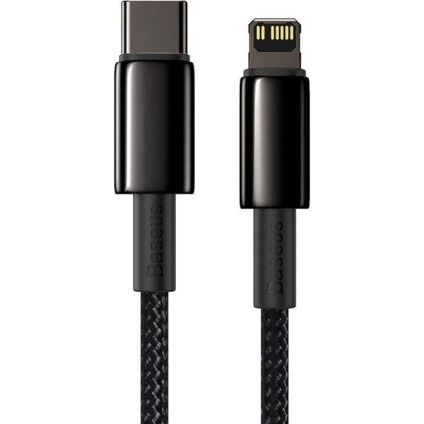 Baseus Cable  Type C to Lightning PD 20W Tungsten Gold CATLWJ-01 2 m black - Image 6