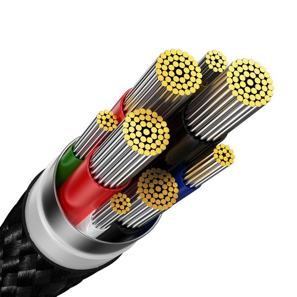 Baseus Cable Type C to Type C PD 100W Glimmer CADH000801 2m Black - Image 14