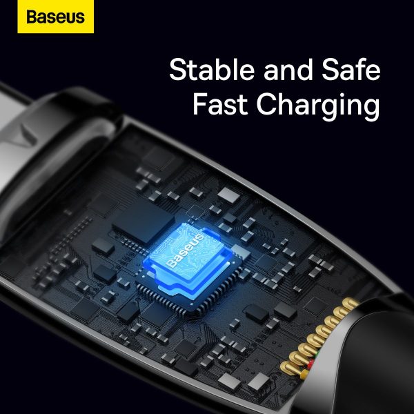 Baseus Cable Type C to Type C PD 100W Glimmer CADH000801 2m Black - Image 5