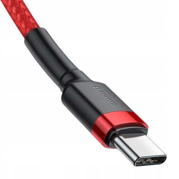 Baseus Cable  Type-C to Type-C PD QC3.0 3A 66W CATKLF-H09 2 m red - Image 7