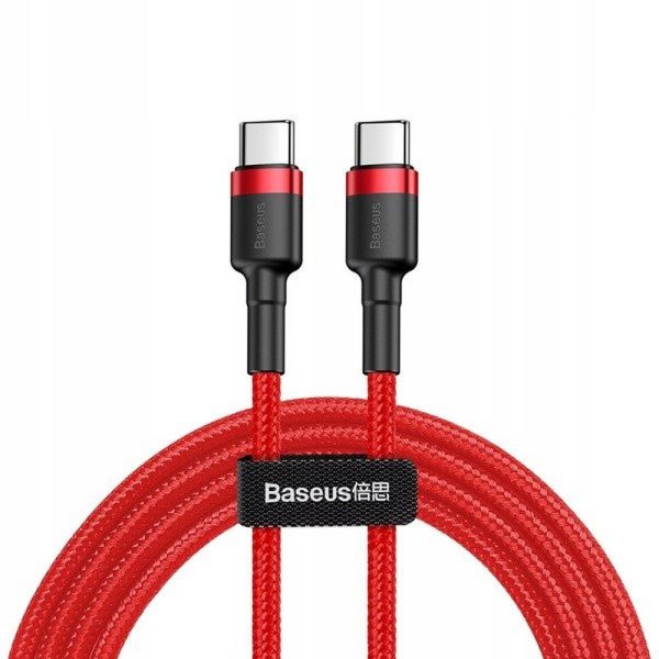 BASEUS cable Type C to Type C PD QC3.0 3A 66W CATKLF-H09 2 m red