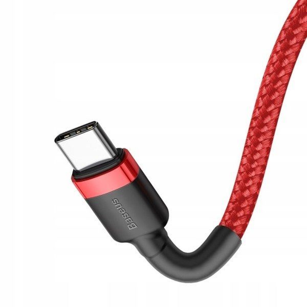 Baseus Cable  Type-C to Type-C PD QC3.0 3A 66W CATKLF-H09 2 m red - Image 8