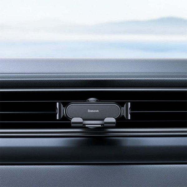 BASEUS car holder to air vent Stable Gravitational Lite black SUWX010001 - Image 7