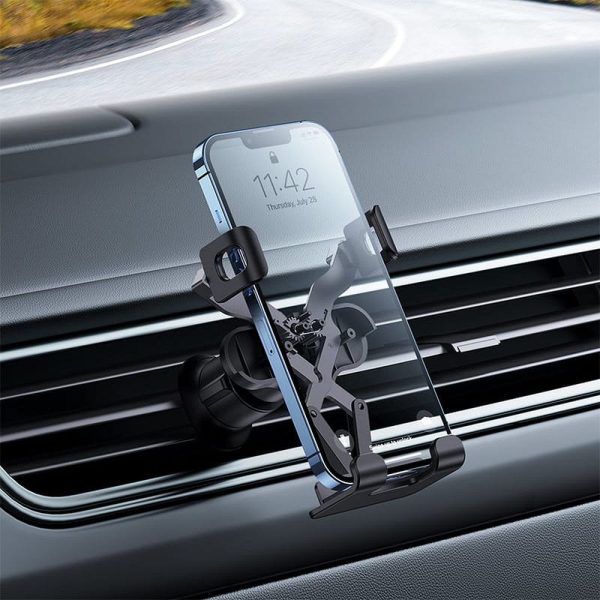 BASEUS car holder to air vent Stable Gravitational Lite black SUWX010001 - Image 8