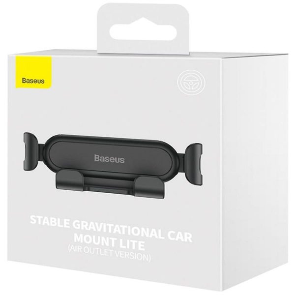 BASEUS car holder to air vent Stable Gravitational Lite black SUWX010001 - Image 9