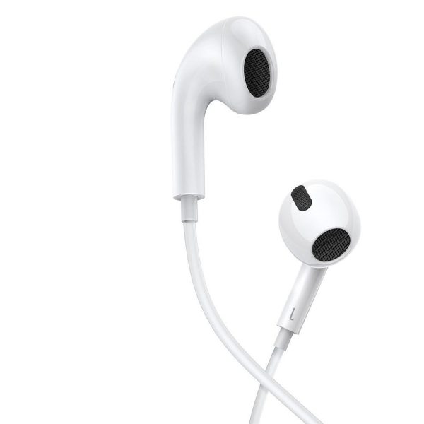 Baseus Wire Earphones  Type C with Microphone  ENCOK C17 NGCR010002 White - Image 2