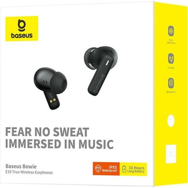 Baseus Wireless Bluetooth Headset TWS E19 Black - Image 12