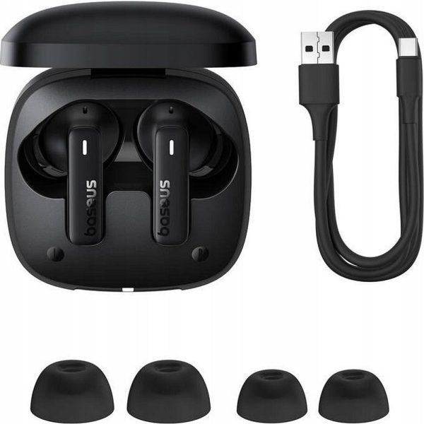 Baseus Wireless Bluetooth Headset TWS E19 Black - Image 6