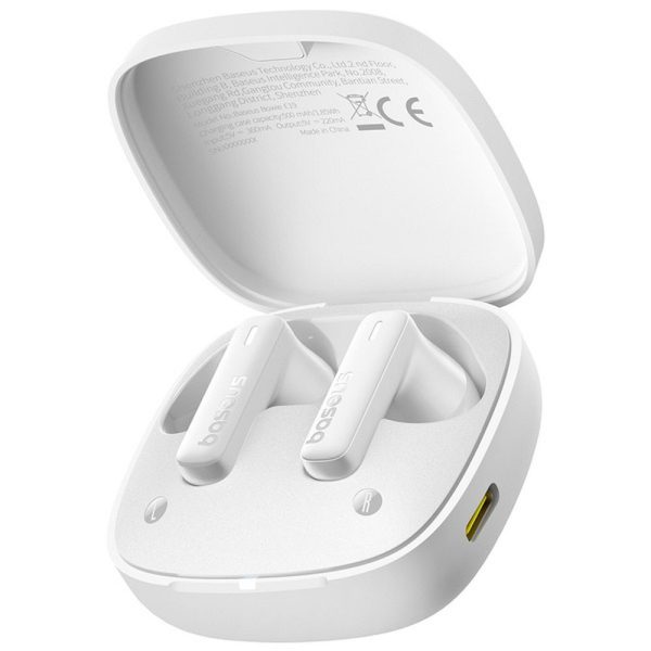 Baseus Wireless Bluetooth Headset TWS E19 White - Image 8