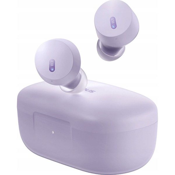 Baseus Wireless Bluetooth Headset TWS ENC IPX4 Bowie E18 Purple - Image 5