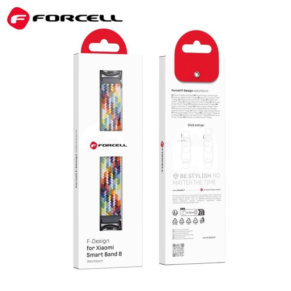 Forcell F-DESIGN FX5 strap for XIAOMI Mi Band 8 mix Colors - Image 2