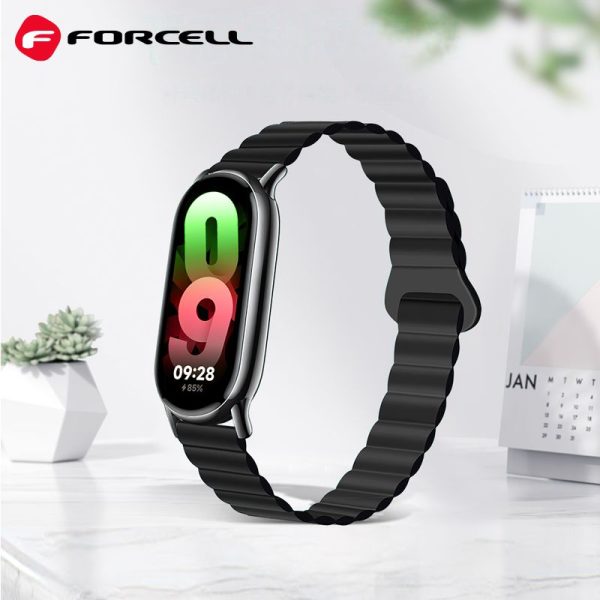 Forcell F-DESIGN FX8 strap for XIAOMI Mi Band 8 Black - Image 12