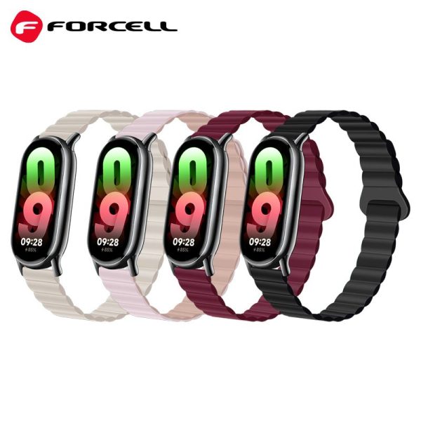 Forcell F-DESIGN FX8 strap for XIAOMI Mi Band 8 Black - Image 10