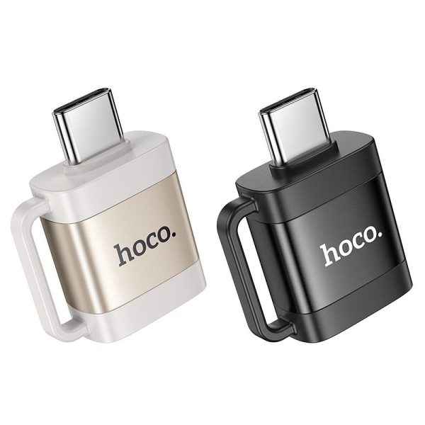 HOCO adapter OTG Type C (male) to USB A (female) 3A UA31C gray - Image 4