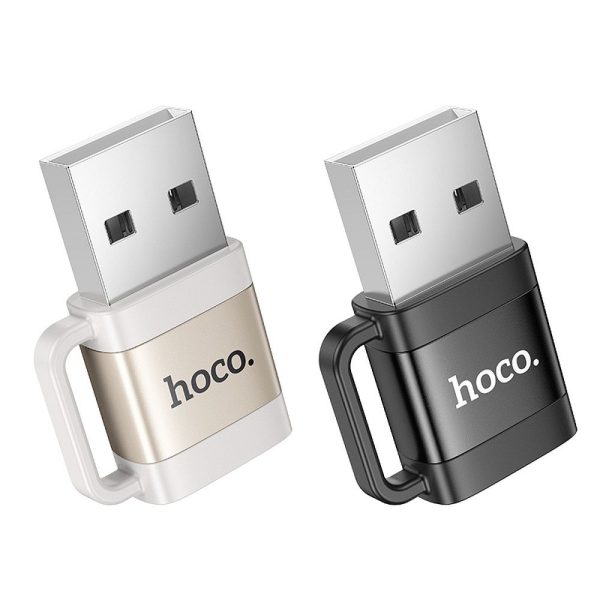 HOCO adapter OTG USB A (male) to Type C (female) 3A UA31D black - Image 6