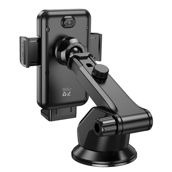 Βάση Αυτοκινήτου Hoco H37 για Ταμπλό / Παρμπρίζ – Black - Image 6