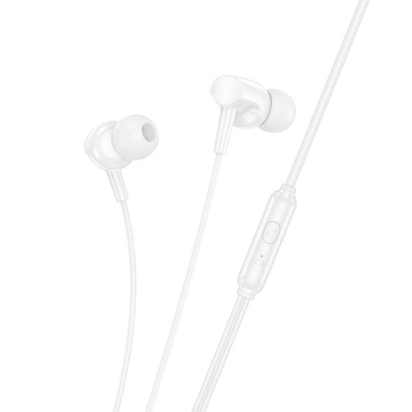 HOCO earphones universal with microphone M112 white - Image 5