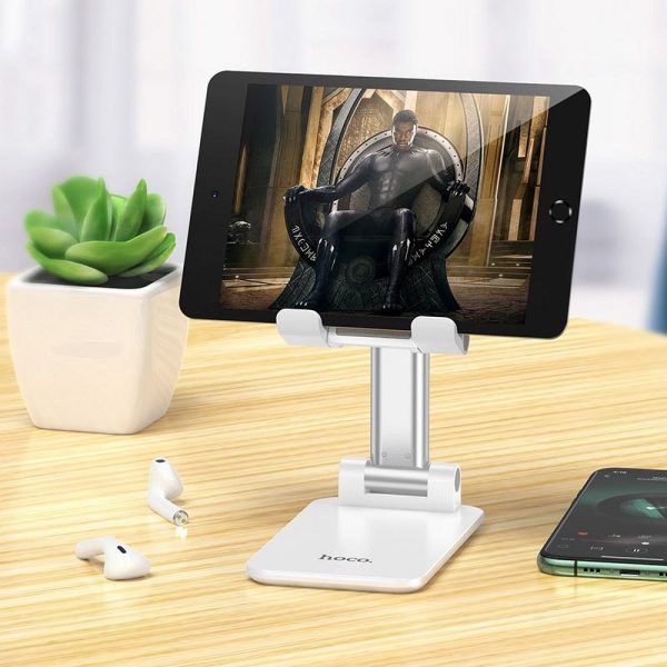 Hoco folding desktop stand PH29A ( 4,7" - 10" ) white - Image 5