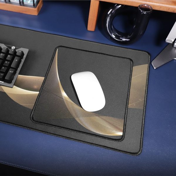 Hoco keyboard and mouse pad gaming Aurora GM22 (200*240mm) Black - Image 3