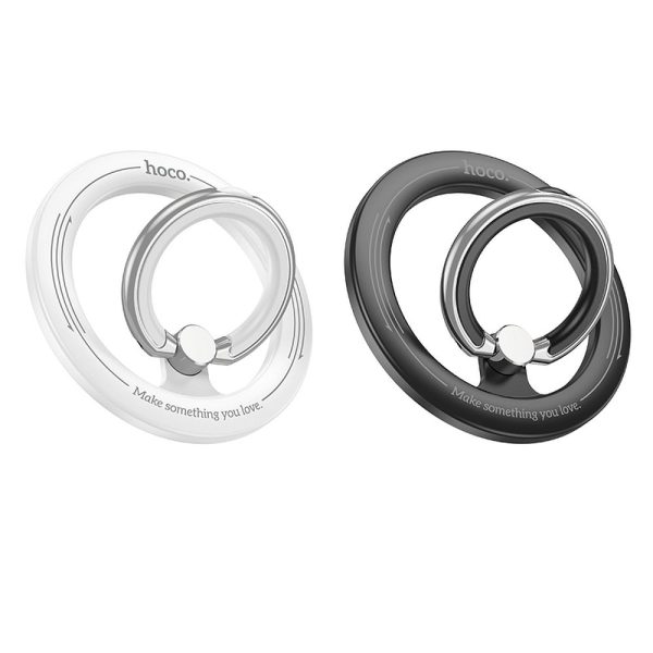 Hoco magnetic mobile phone ring holder GH1 black - Image 4