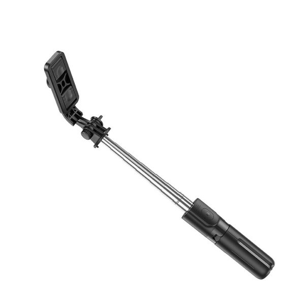 Hoco selfie stick with Bluetooth remote control tripod K17 Black - Image 7