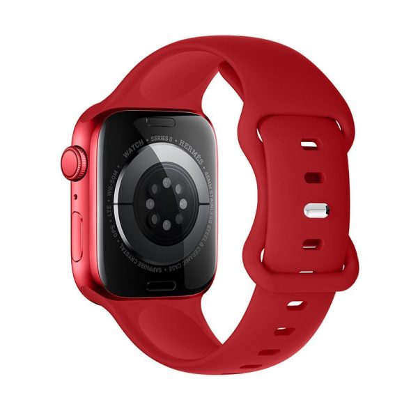 Hoco Silicone Strap for Apple Watch 44/45/46/49mm WA15 Big Red