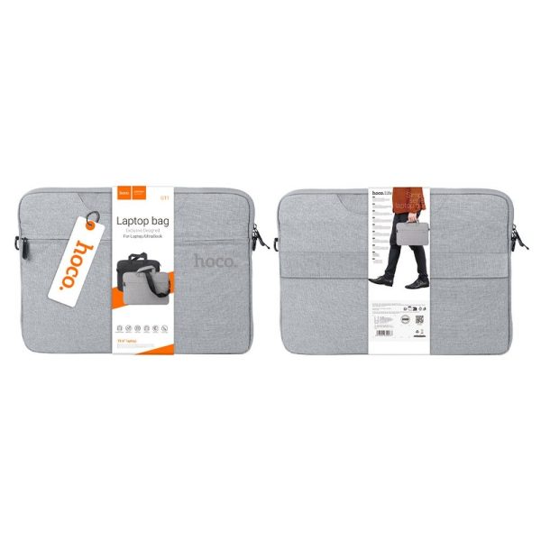 HOCO tablet / laptop / netbook bag 15,6" GT1 gray - Image 7