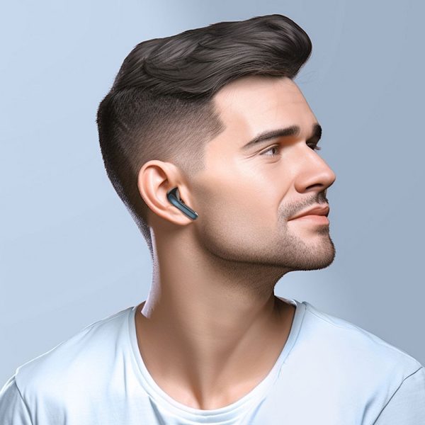 HOCO wireless bluetooth earphones TWS ANC ENC EQ5 black - Image 6