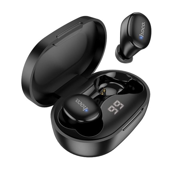 Hoco wireless Bluetooth Earphones  TWS EW11 Black - Image 7