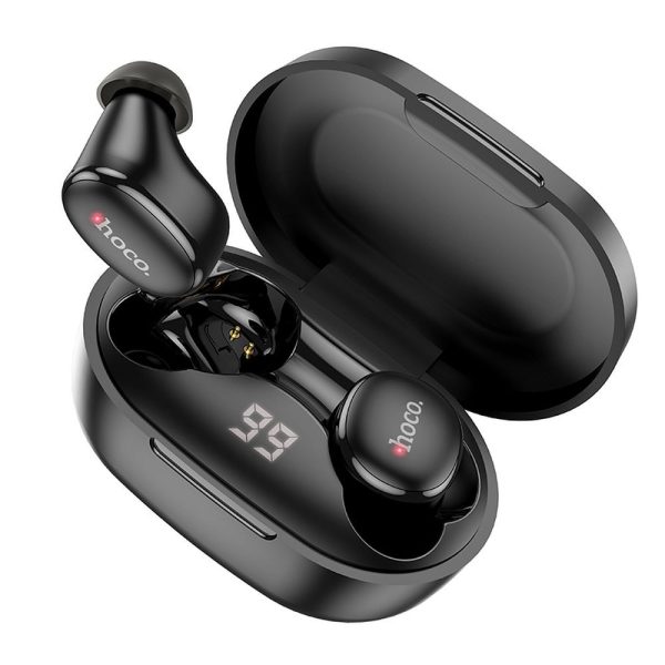 Hoco wireless Bluetooth Earphones  TWS EW11 Black - Image 8