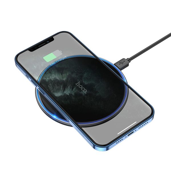 HOCO wireless charger with light 2A 15W CW6 Pro black - Image 6