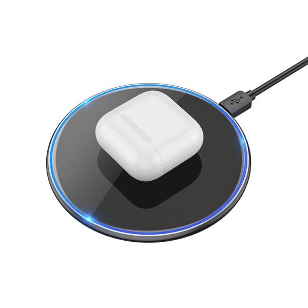 HOCO wireless charger with light 2A 15W CW6 Pro black - Image 7