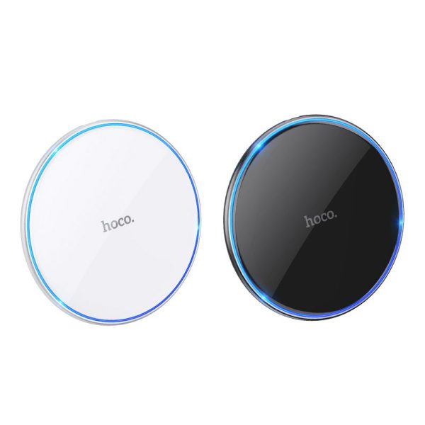 HOCO wireless charger with light 2A 15W CW6 Pro white - Image 2