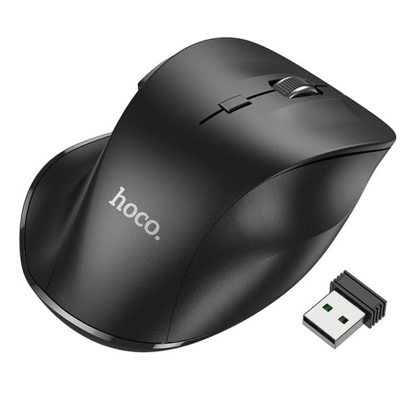 Hoco wireless computer mouse 2,4G 1600 dpi GM24 black - Image 4