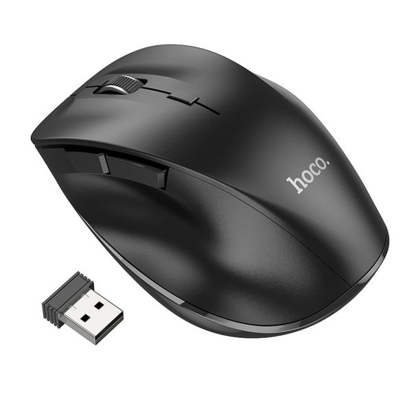 Hoco wireless computer mouse 2,4G 1600 dpi GM24 black - Image 6