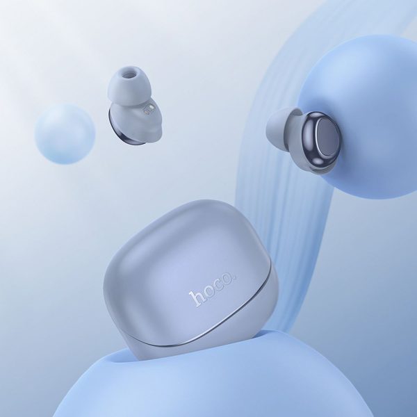 Hoco Wireless Bluetooth Headset TWS EW200 Blue - Image 3