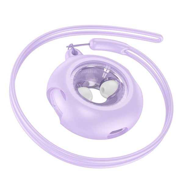 Hoco Wireless Earphones  Bluetooth TWS EW71 Purple - Image 3