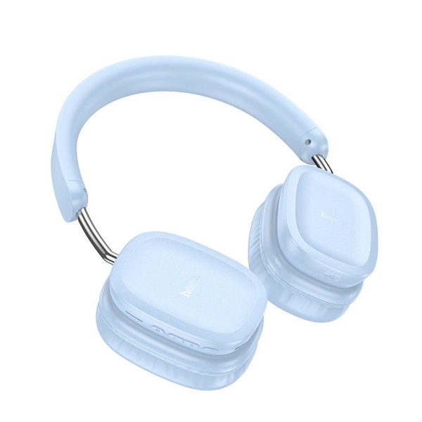 Hoco Wireless Bluetooth Headset W51 Blue - Image 3