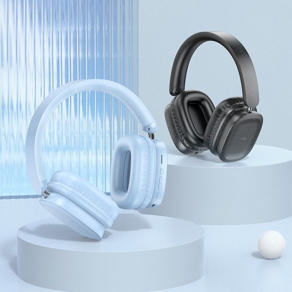 Hoco Wireless Bluetooth Headset W51 Blue - Image 5