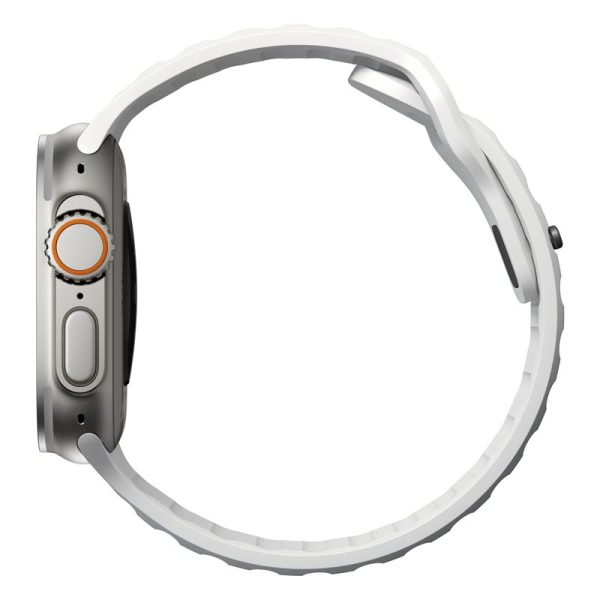 Nomad Sport Strap M/L White-Apple Watch 49/46/45/44mm (NM01111085) - Image 3