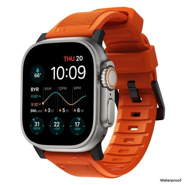 orange/black - AW Ultra 2/1 (49mm) 9/8/7 (45mm)/6/SE/5/4 (44mm)/3/2/1 (42mm)