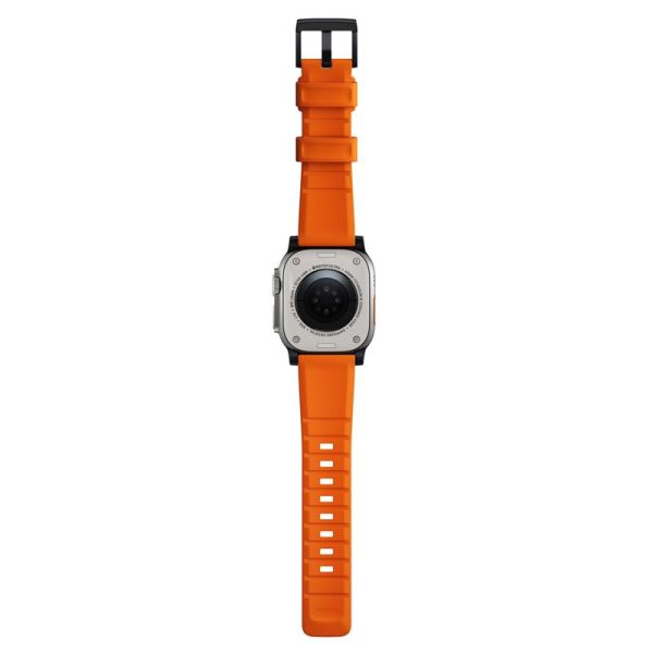 Nomad Rugged Strap Orange/Black-Apple Watch 44/45/46/49mm (NM01217985) - Image 9