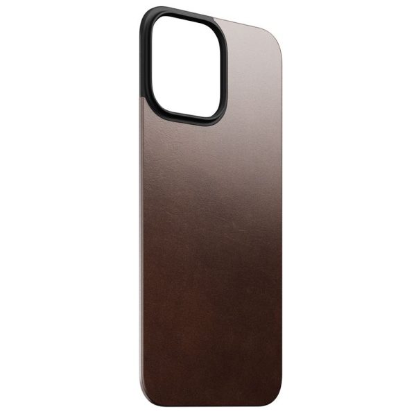 Nomad Magnetic Leather Back Brown-iPhone 16 Pro Max (NM01361985) - Image 4