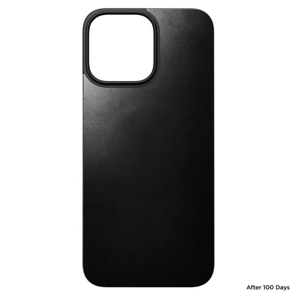 Nomad Magnetic Leather Back Black-iPhone 16 Pro Max (NM01363385) - Image 3