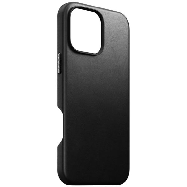 Nomad Traditional Leather Case Black iPhone 16 Pro Max (NM01388685) - Image 5